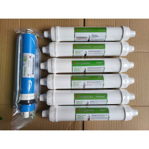 Lõi Lọc Nước Kangaroo Hydrogen cho Máy RO - Thay Thế 10 Lõi, Nước Sạch, Tinh Khiết, Bảo Vệ Màng RO, Thiết Bị Tiện Ích