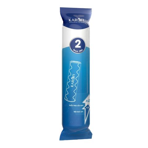 Lõi Lọc Số 2 KAROFI SMAX PRO 2 - Lọc Thô Chính Hãng, Công Nghệ Hiện Đại, Nâng Cao Hiệu Suất Lọc Nước, Thay Thế 12 Tháng