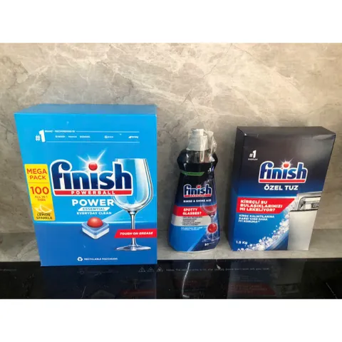 Viên Rửa Chén Finish Essential 100 Viên - Hàng Chính Hãng Châu Âu, Chuyên Dùng Cho Máy Rửa Bát - An Toàn, Hiệu Quả Cao