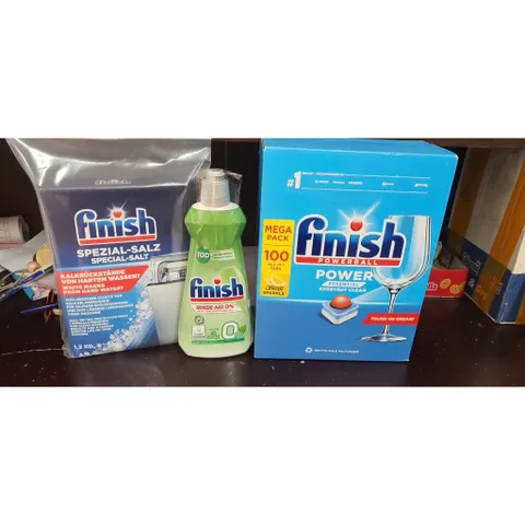 Viên Rửa Chén Finish Essential 100 Viên - Hàng Chính Hãng Châu Âu, Chuyên Dùng Cho Máy Rửa Bát - An Toàn, Hiệu Quả Cao