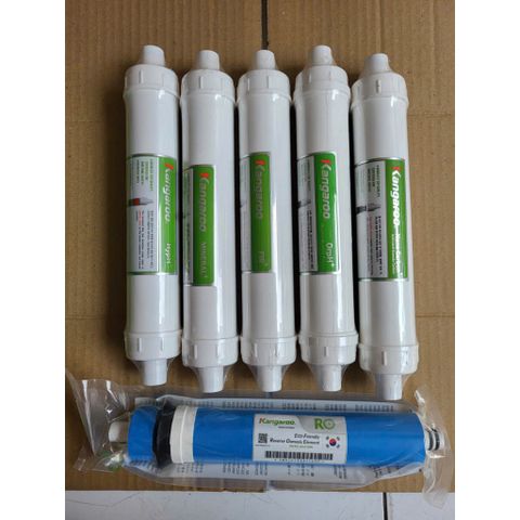 Lõi Lọc Kangaroo Hydrogen Chính Hãng - Bảo Vệ Màng RO, Lọc Sạch Vi Khuẩn, Thay Thế Cho Máy Lọc Nước RO Chất Lượng Cao