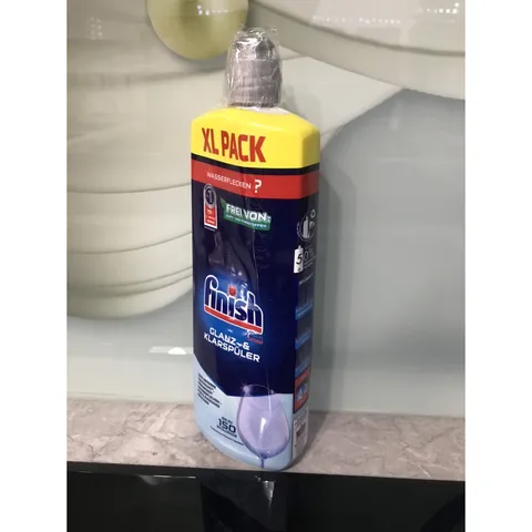 Nước Làm Bóng FINISH 800ML - Chất Trợ Xả Chuyên Dụng Cho Máy Rửa Bát, Đem Lại Bát Đĩa Sáng Bóng, Khô Nhanh Hơn