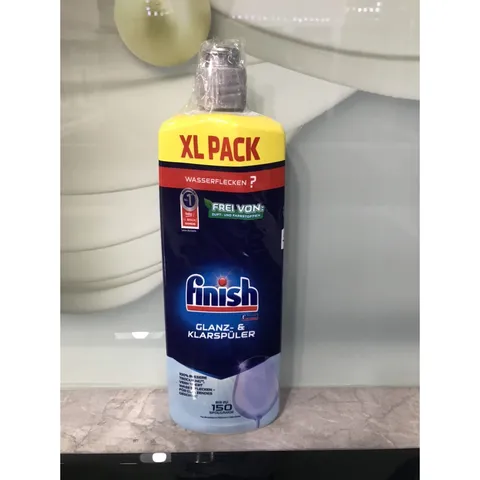 Nước Làm Bóng FINISH 800ML - Chất Trợ Xả Chuyên Dụng Cho Máy Rửa Bát, Đem Lại Bát Đĩa Sáng Bóng, Khô Nhanh Hơn