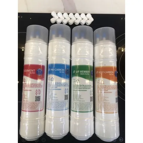 [Trọn Bộ] 4 Lõi Lọc U/F Hàn Quốc [1 đầu] - Loại đầu U - Nhập khẩu Hàn Quốc - Made in Korea
