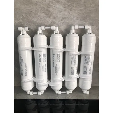 Bộ 5 Lõi Lọc Nước AQUA 56789 - Chức Năng Bổ Sung Khoáng Chất - Hàng Chính Hãng, Dễ Dàng Thay Thế