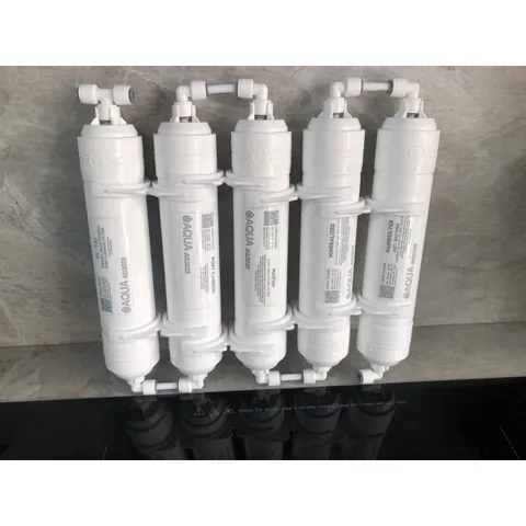 Bộ 5 Lõi Lọc Nước AQUA 56789 - Chức Năng Bổ Sung Khoáng Chất - Hàng Chính Hãng, Dễ Dàng Thay Thế