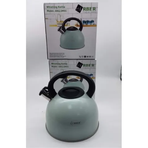 Ấm Đun Từ Arber 4L Inox 304 - Thiết Kế Sang Trọng, Quai Cầm Cách Nhiệt, Còi Báo Sôi, Hàng Chính Hãng, An Toàn Sử Dụng