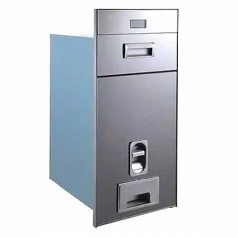 Thùng gạo điện tử gương, màu bạc Ecalite EL-RC300S - Màn hình điện tử - Chính hãng