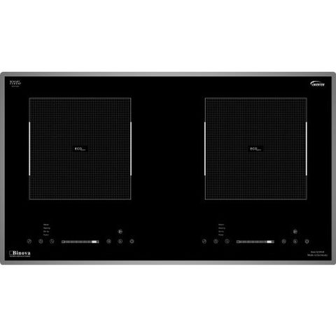 Bếp Từ Đôi BINOVA BI-999GM Nhập Khẩu Đức - Mặt Kính SCHOTT CERAN, 2 Vùng Nấu, Công Nghệ Inverter, Bảo Hành 3 Năm Chính Hãng