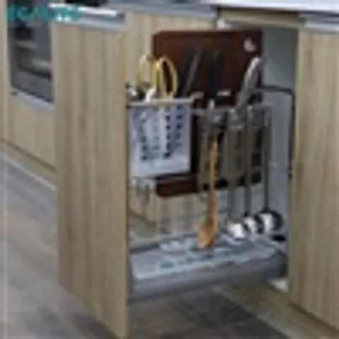 Kệ đựng gia vị, muỗng đũa, chai lọ Ecalite - Chất liệu Inox 304 cao cấp bền đẹp - Bảo hành chính hãng 3 năm