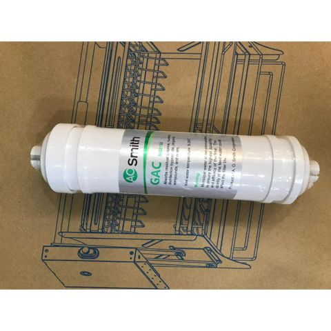 Lõi lọc nước  AO Smith 1,2,3 - Hàng chính hãng - Lọc các tạp chất hữu cơ, rỉ sét, bùn đất ,Loại bỏ Clo, clorine