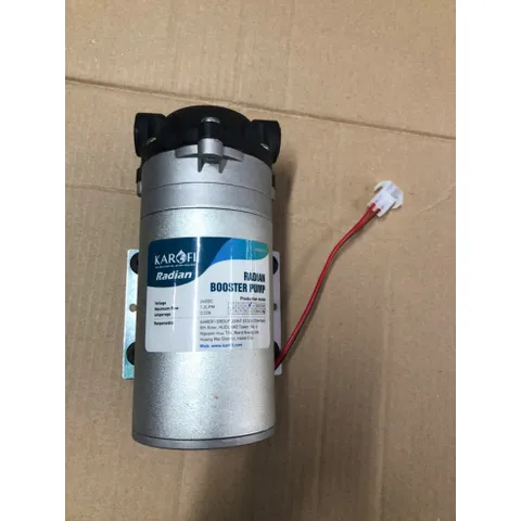 Bơm Tăng Áp KAROFI Radian 24V Chính Hãng - Thay Thế Cho Máy Lọc Nước RO, Độ Bền Cao, Hiệu Suất Tối Ưu