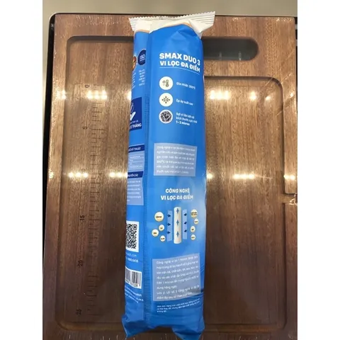 Lõi Số 3 Karofi SMAX Duo 3 - Vi Lọc Đa Điểm 1 Micron - Chất Lượng Cao, Loại Bỏ Tạp Chất Trong Nước Hàng Ngày