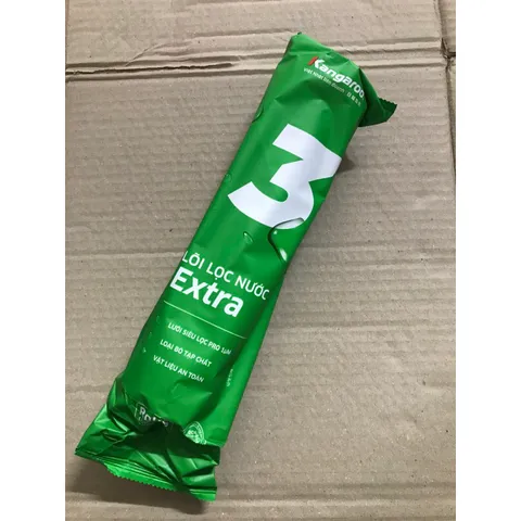 Lõi Lọc Nước Số 3 KANGAROO - PP 1M Chính Hãng, Lọc Thô Cho Máy Lọc Nước - Bảo vệ và Tăng Hiệu Suất Lọc Nước 12 Tháng