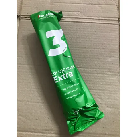 Lõi Lọc Nước Số 3 KANGAROO - PP 1M Chính Hãng, Lọc Thô Cho Máy Lọc Nước - Bảo vệ và Tăng Hiệu Suất Lọc Nước 12 Tháng