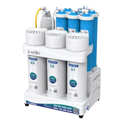 Máy Lọc Nước Để Gầm KAROFI KAQ-U03 Pro - Công Nghệ Lọc Nước Tiêu Chuẩn Mỹ, Bảo Hành 3 Năm, Lõi Lọc 10 Tầng Smax