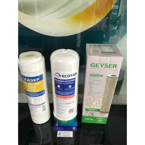 Bộ 3 Lõi Lọc Nước Geyser Ecotar 4 - Lọc Sạch Vi Rút & Vi Khuẩn - Hàng Chính Hãng LB Nga - Thay Thế Dễ Dàng