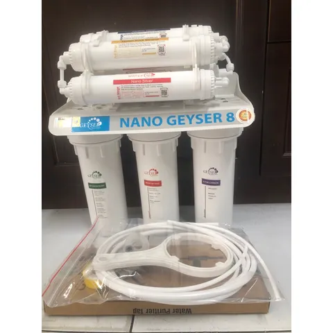 Máy Lọc Nước Nano Geyser ECO*8 - Công Nghệ Lọc Sạch Vi Khuẩn, Giữ Khoáng Chất, Dùng Được Ngay Không Cần Đun Nấu, Hàng Chính Hãng