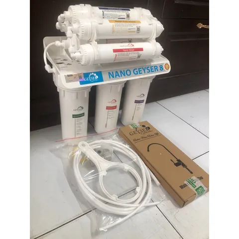 Máy Lọc Nước Nano Geyser ECO*8 - Công Nghệ Lọc Sạch Vi Khuẩn, Giữ Khoáng Chất, Dùng Được Ngay Không Cần Đun Nấu, Hàng Chính Hãng