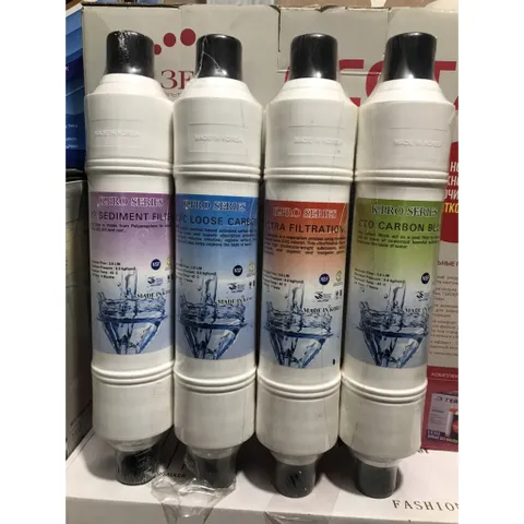 Bộ 4 Lõi Lọc Nước nhập khẩu Hàn Quốc - Made in Korea-  dùng thay thế cho  Máy K - PRO MT888