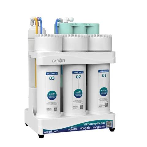 Máy Lọc Nước Karofi KAQ-U05 Pro - 10 Lõi Hydrogen Chất Lượng Cao, Sạch Khí, Hàng Chính Hãng, Bảo Hành 3 Năm