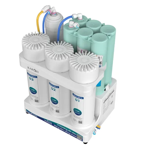 Máy Lọc Nước Karofi KAQ-U05 Pro - 10 Lõi Hydrogen Chất Lượng Cao, Sạch Khí, Hàng Chính Hãng, Bảo Hành 3 Năm