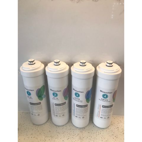 Bộ 4 Lõi Lọc Nước MISSUCHEN 1234 Chính Hãng - Lọc Được Vi Khuẩn, Kim Loại Nặng và Tạp Chất Cho Nguồn Nước Sạch Ẩm Thực An Toàn