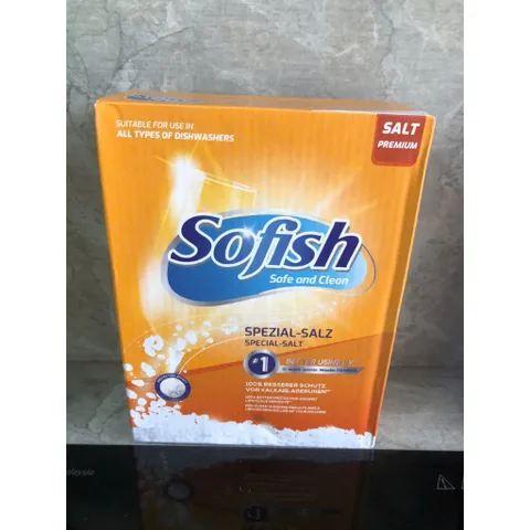 Viên Rửa Bát SOFISH 90 Viên - Muối Rửa Bát 1,6Kg & Nước Làm Bóng 500ML - Dùng Cho Máy Rửa Chén, Hiệu Quả Tối Ưu, Hàng Chính Hãng