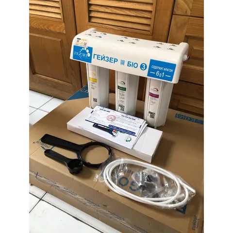 Máy lọc nước Nano Geyser BIO 3 - Hàng chính hãng LB Nga - Với công nghệ UniTech có khả năng lọc sạch vi khuẩn,vi rút,…