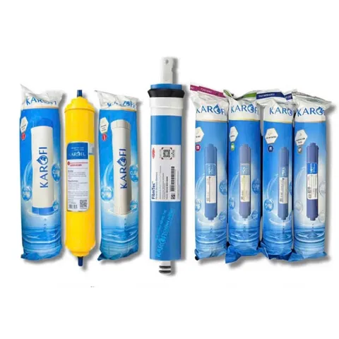 Bộ 8 Lõi Lọc Nước Chính Hãng KAROFI - Thay Thế Máy K8RO-H, Lọc Tạp Chất, Nước Sạch, An Toàn, Bảo Vệ Sức Khỏe