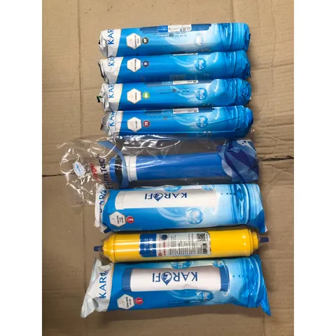 Bộ 8 Lõi Lọc Nước Chính Hãng KAROFI - Thay Thế Máy K8RO-H, Lọc Tạp Chất, Nước Sạch, An Toàn, Bảo Vệ Sức Khỏe