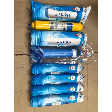 Bộ 8 Lõi Lọc Nước Chính Hãng KAROFI - Thay Thế Máy K8RO-H, Lọc Tạp Chất, Nước Sạch, An Toàn, Bảo Vệ Sức Khỏe