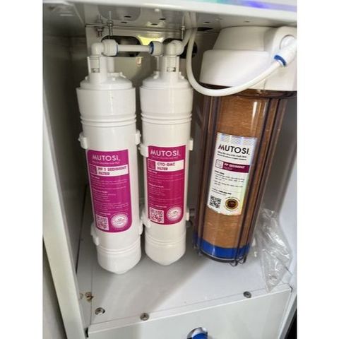 Bộ 3 Lõi Lọc Nước MUTOSI - Lõi PP5, OCB-GAC, PP1 - Thay thế cho máy lọc Mutosi MP-S1013 - Hàng chính hãng