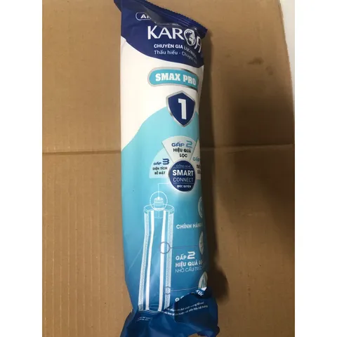 Lõi Lọc Smax Pro V1 Karofi Chính Hãng - Lõi Lọc Thô Công Nghệ Thông Minh, Hiệu Quả Lọc Cao, Dành Cho Nhiều Model Karofi