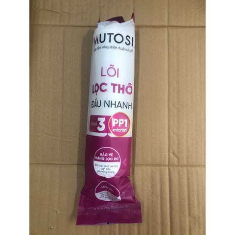 Lõi Lọc Số 3 MUTOSI PP 1 SEDMENT Filter Chính Hãng - Thay Thế Dùng Cho Máy MP-370U, MP-1101, MP-192, MP-390U, MP-350-BKQ