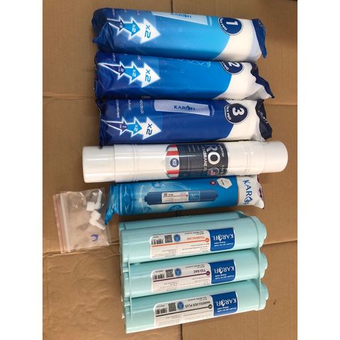 Bộ 11 Lõi Lọc KAROFI Chính Hãng - Thay Thế Máy Lọc Nước KAE-S65 - Lọc Nước Sạch, An Toàn, Hiệu Quả Cao