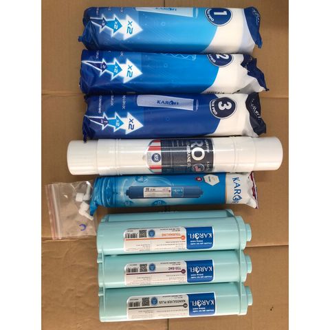 Bộ 11 Lõi Lọc KAROFI Chính Hãng - Thay Thế Máy Lọc Nước KAE-S65 - Lọc Nước Sạch, An Toàn, Hiệu Quả Cao