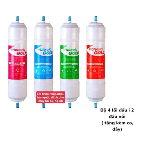 Lõi Lọc Hàn Quốc 1,2,3,4 - Loại Đầu I - Made in Korea - Công nghệ lọc U/F