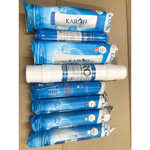 Bộ 8 Lõi Lọc Nước KAROFI Chính Hãng - Thay Thế Máy Lọc E8RO, H8RO - Lọc Sạch Hơn, Bảo Vệ Sức Khỏe Gia Đình