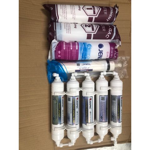 Bộ 9 Lõi Lọc Nước JENPEC Chính Hãng Dùng Cho Máy Model Mix 9000 - Tiêu Chuẩn Nhật Bản, Nước Sạch Và Tinh Khiết