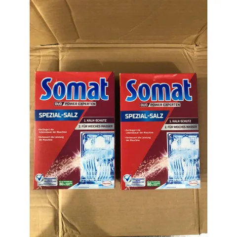 [COMBO] 2 Hộp Muối Rửa SOMAT 1,2KG - Hàng chính hãng - Dùng cho máy rửa chén