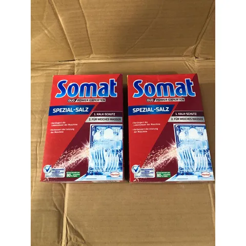 [COMBO] 2 Hộp Muối Rửa SOMAT 1,2KG - Hàng chính hãng - Dùng cho máy rửa chén