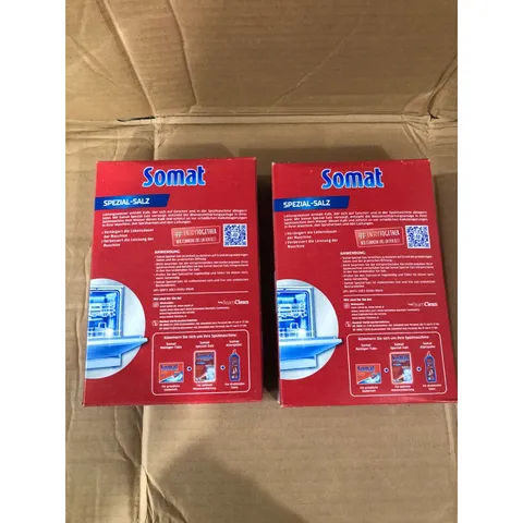 [COMBO] 2 Hộp Muối Rửa SOMAT 1,2KG - Hàng chính hãng - Dùng cho máy rửa chén