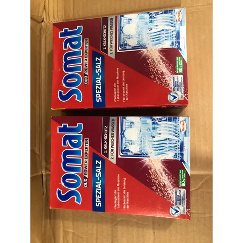 [COMBO] 2 Hộp Muối Rửa SOMAT 1,2KG - Hàng chính hãng - Dùng cho máy rửa chén