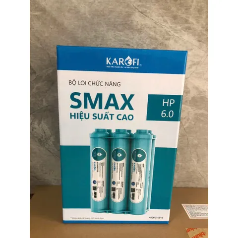 Cụm Lõi Lọc Nước Karofi Smax HP6.0 - HP6.2 Hiệu Suất Cao, Bổ Sung Khoáng Chất, Chống Lão Hóa, Hàng Chính Hãng