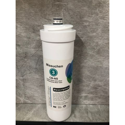 Lõi Lọc số 3 Missuchen - CB-NS Chính Hãng - Lọc Nước, Khử Khuẩn Hiệu Quả Với Công Nghệ Nano Bạc, Thay Thế Dễ Dàng