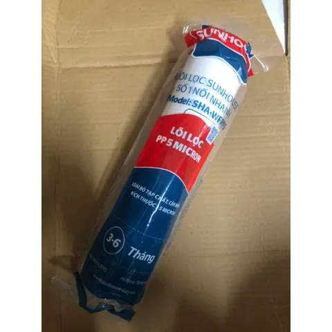 Lõi Lọc Đúc 1,2,3 SUNHOUSE - Bộ Lọc Chính Hãng Cho Máy Lọc Nước - Lọc Chất Hữu Cơ, Cặn Bẩn An Toàn, Hiệu Quả