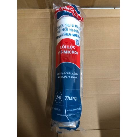 Lõi Đúc số 1 SUNHOUSE 5 Micron - Thay thế máy lọc nước - Lọc cặn bẩn hiệu quả, an toàn cho sức khỏe