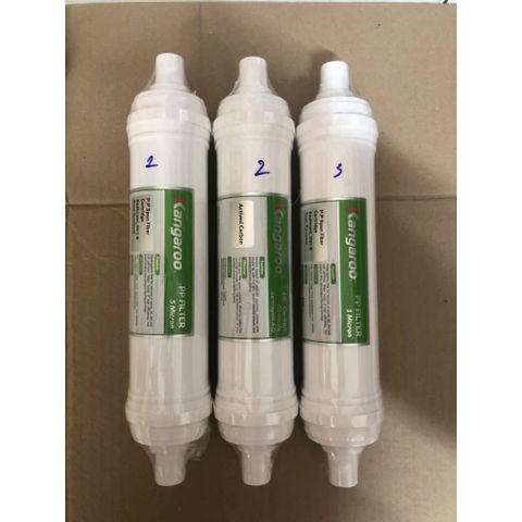 Lõi Lọc Nước 1,2,3 Đúc KANGAROO Chất Lượng Cao - Lọc Tạp Chất Hữu Cơ - Thay Thế Chính Hãng cho Máy Lọc Nước KANGAROO