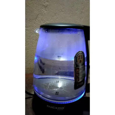 Ấm Siêu Tốc GUGKDD 2L - Công Suất 1500W, Đèn LED Sang Trọng, Chân Đế Xoay 360° - Thiết Bị Gia Dụng Thông Minh
